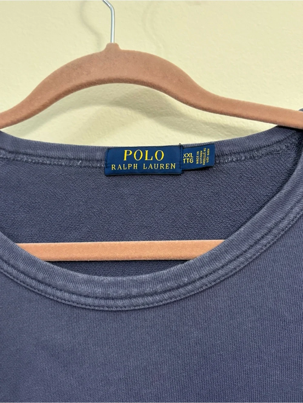 Polo Ralph Lauren Slate Blue Crewneck Sweatshirt men’s XXL